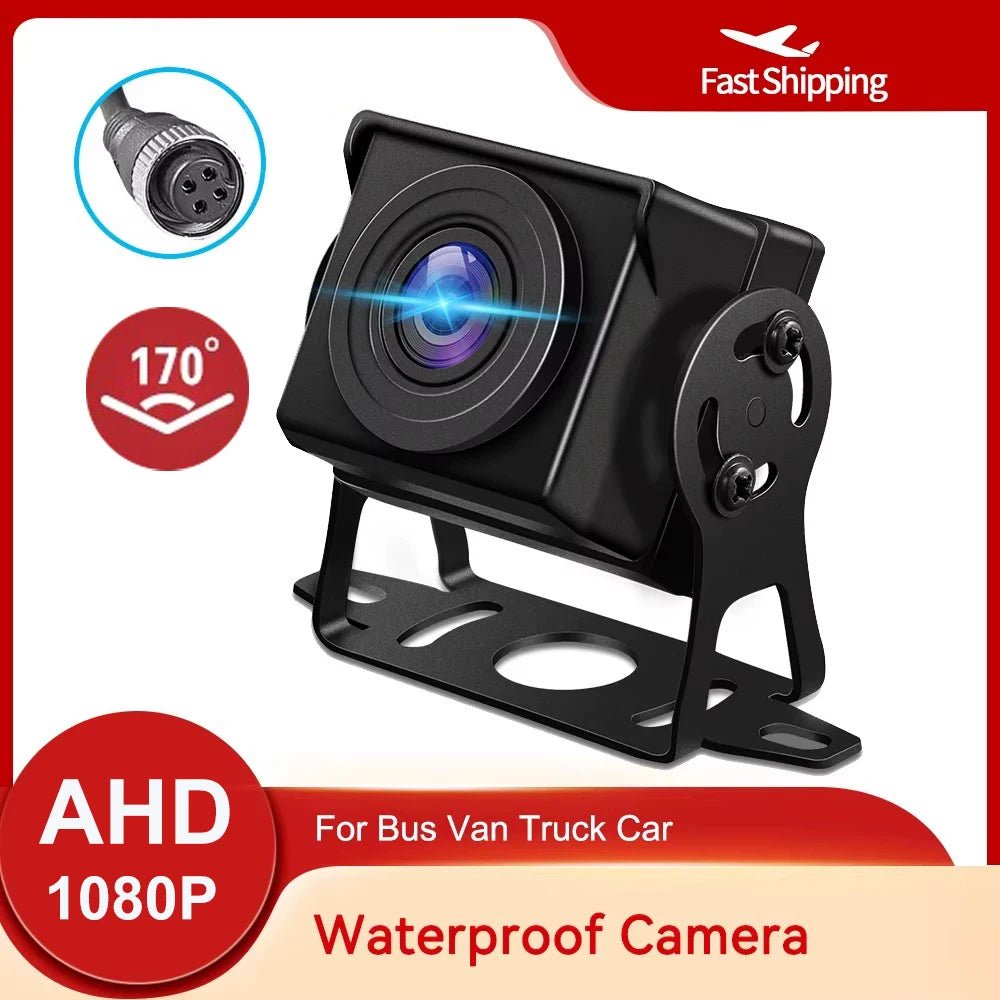 AHD 1080P Rear View Backup Camera for Trucks Buses RVs Waterproof Night Vision - stepyours.com