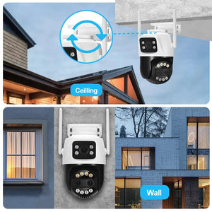ASECAM 12MP 6K WiFi Camera - 8X Zoom With AI Human Detection Auto Tracking - stepyours.com
