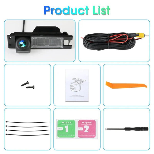 JMCQ AHD 1080P Car Rear View Camera 170 Degree Fisheye With Bracket For Opel - stepyours.com
