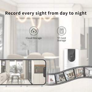 Indoor Pet Camera With Phone App 1080P WiFi Security Camera Foldable - stepyours.com