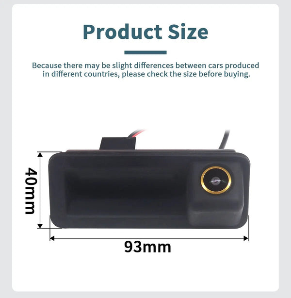 Rear View Camera 1080P 170 Degree For Ford Focus 2 Mk2 Mondeo Mk4 S Max - stepyours.com