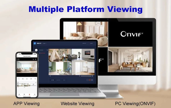 Tuya 5G WiFi IP Camera Indoor 6MP Auto Tracking 6x Zoom Night Vision - stepyours.com