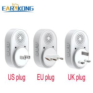 Intelligent Wireless Doorbell Home Welcome Doorbell Waterproof 300m Remote Smart Door Bell Chime EU UK US Plug Optional by stepyours.com
