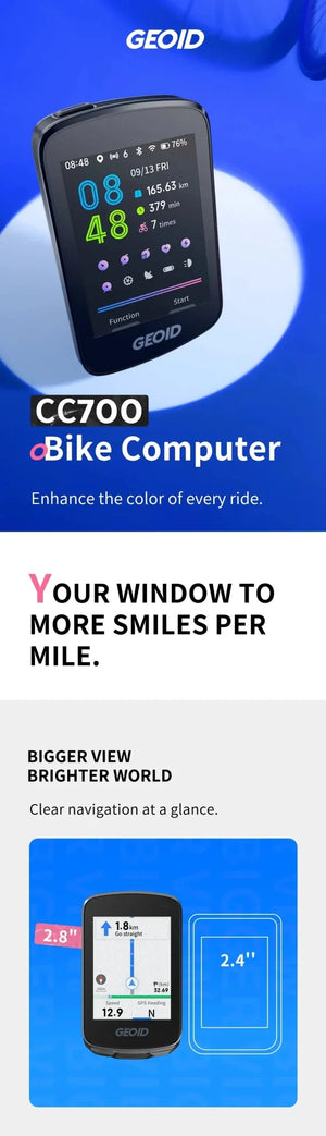 Bike Computer for Cyclists Precise Data — product view 8
