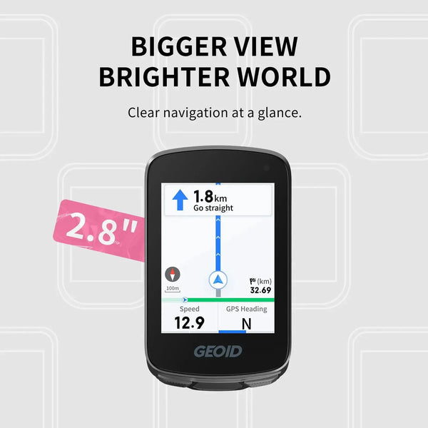 Bike Computer for Cyclists Precise Data — product view 2