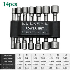Hex Socket Nut Drivers - Durable Mechanic Kit — product view 8