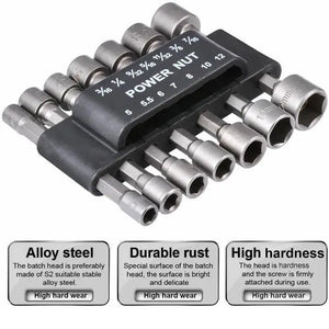 Hex Socket Nut Drivers - Durable Mechanic Kit — product view 2