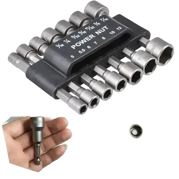 Hex Socket Nut Drivers - Durable Mechanic Kit — product view 1