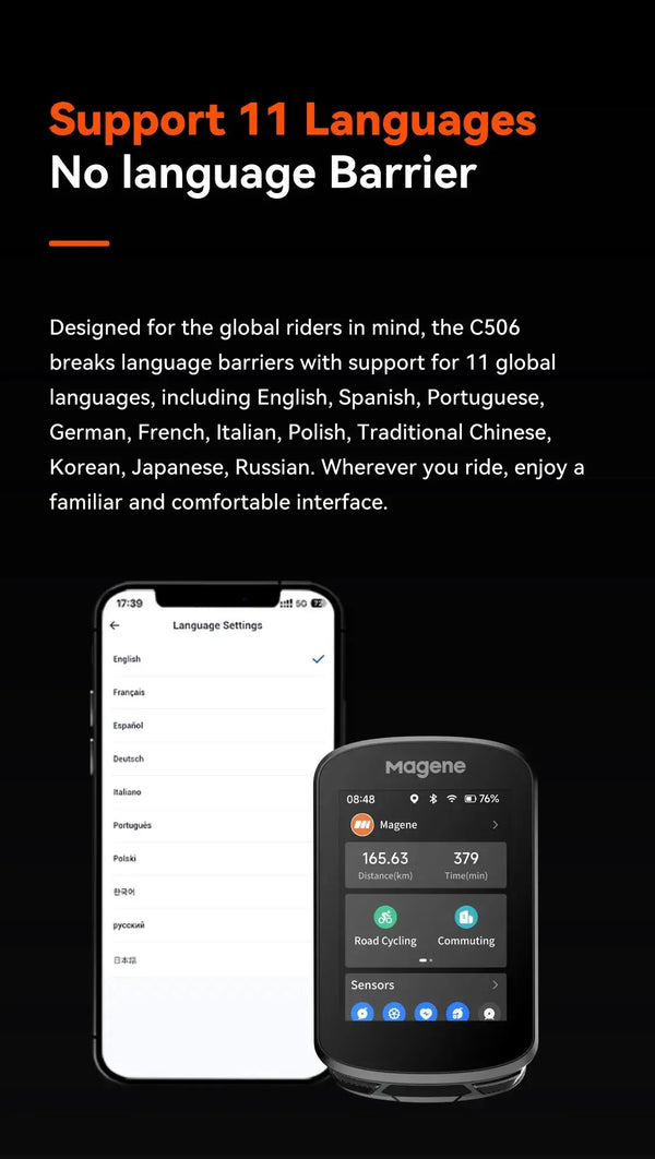 Magene GPS Bike Computer for Navigation — product view 19