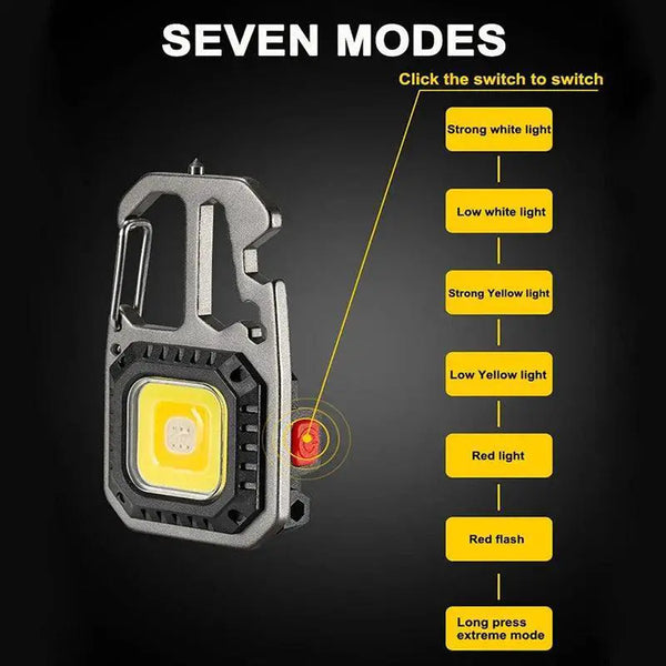 Bright LED Keychain Light for Camping — product view 5