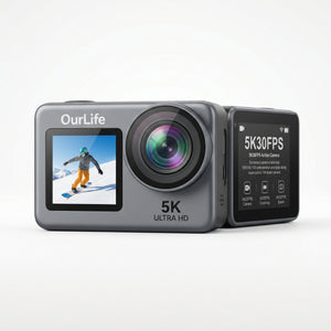 Smarter Action Camera for Outdoor Adventures in 5K - stepyours.com