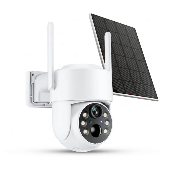 Smart Solar Outdoor PTZ Camera For Home - stepyours.com