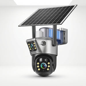 Secure Solar Outdoor Camera for Home Security Kits - stepyours.com
