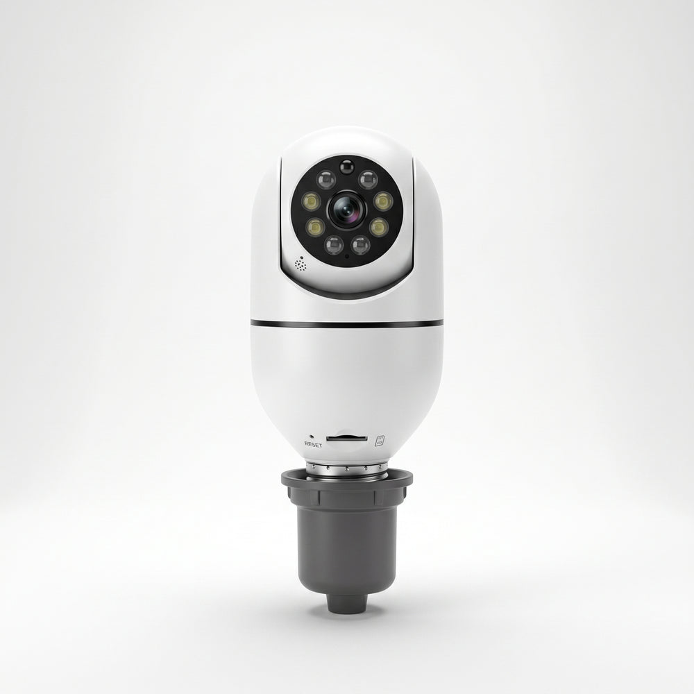 Smart Bulb Camera for Home Security - stepyours.com