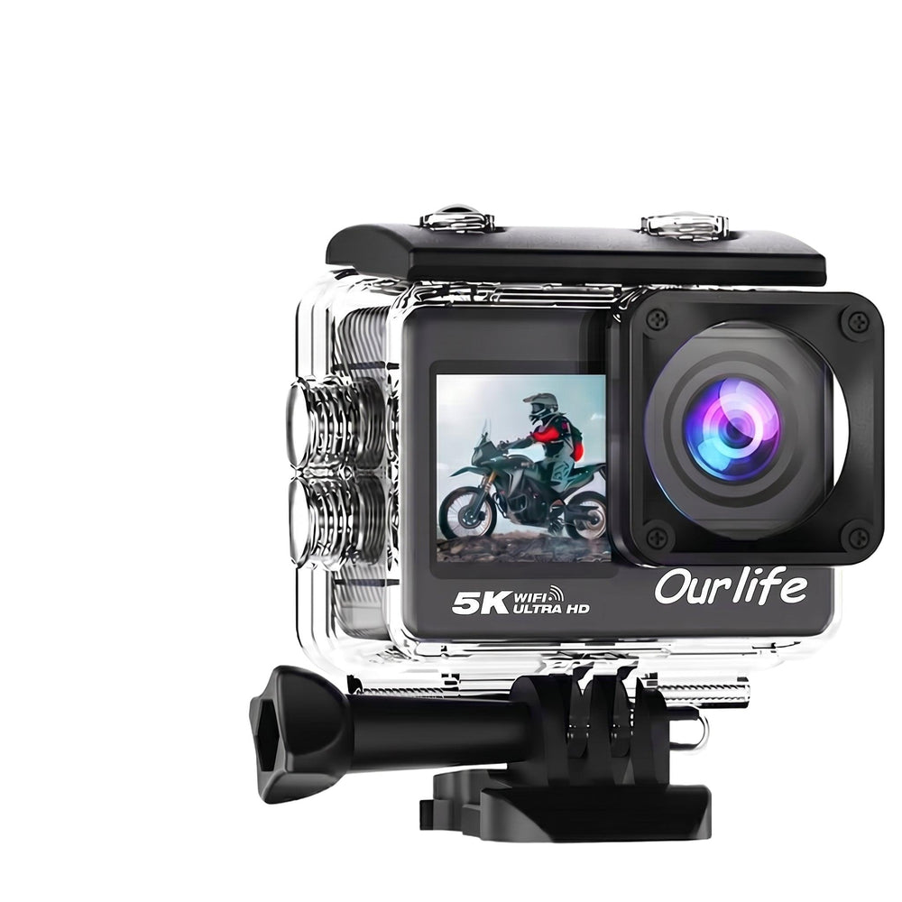 Smart 5K Action Camera for Cyclists - stepyours.com