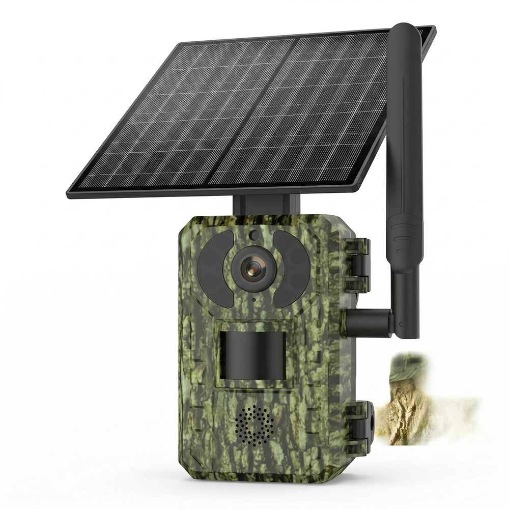 Smart Solar Trail Camera for Hunters - stepyours.com