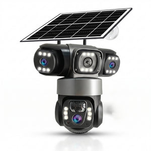 Solar-Powered Security Camera for Home - stepyours.com