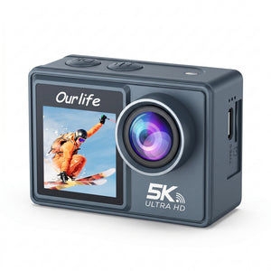 Clear 5K Action Camera for Adventure - stepyours.com
