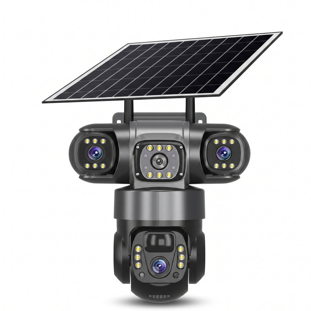 Solar-Powered Outdoor Camera for Remote - stepyours.com