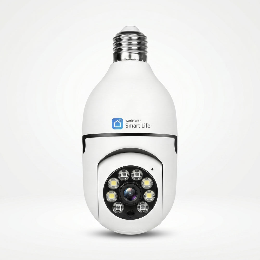 Secure Bulb Camera for Home Monitoring - stepyours.com