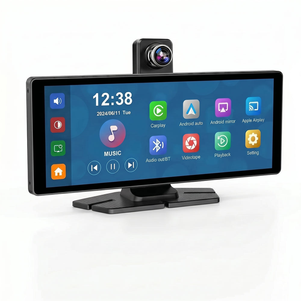 Crystal Clear 4K Dash Cam for Drivers with CarPlay - stepyours.com