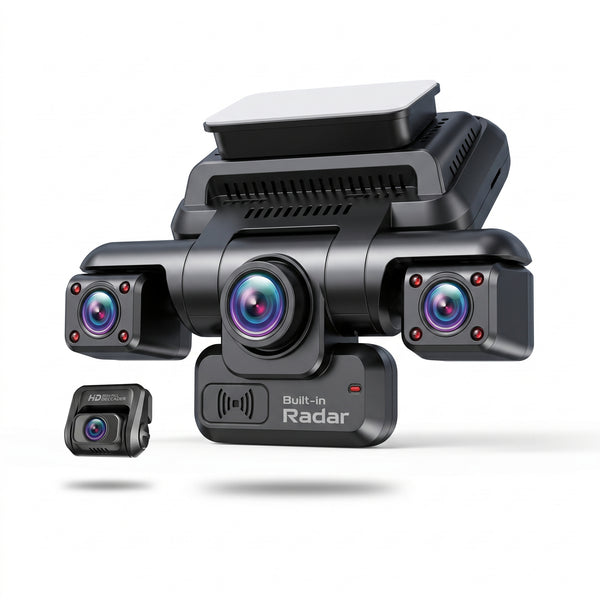 Smart Dash Cam for Drivers with GPS and WiFi 4K HD - stepyours.com