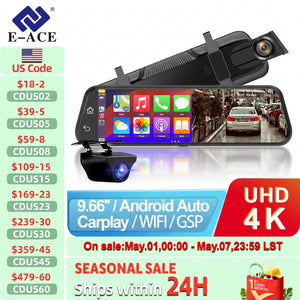 4K Mirror Dash Cam for Safe Driving - stepyours.com