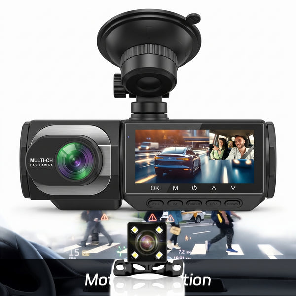 Clear Night Vision Dash Cam for Fleet with Parking - stepyours.com